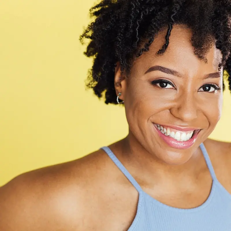 Melissa Victor, smiling